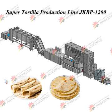 JKBP-1200 20000片/小时 6-12英寸全自动超级玉米饼生产线